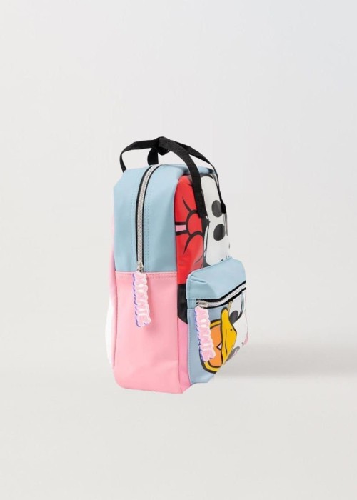 Kız Çocuk Mickey Temalı Pembe Çanta