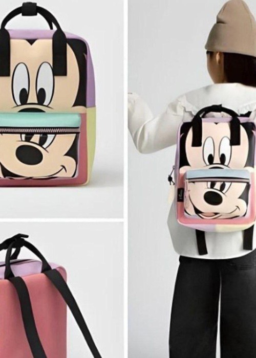 Kız Çocuk Mor Mickey Çanta 