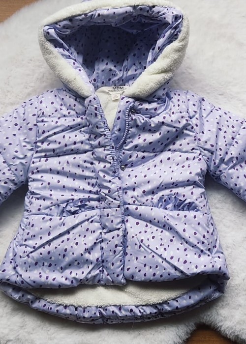 Kız çocuk İçi Peluş Mont