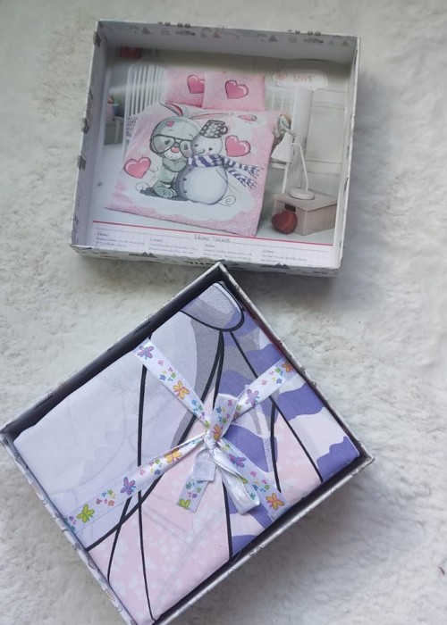 Bebek Nevresim Takımı(Pembe)