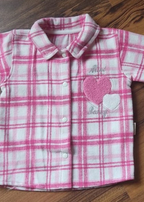 Kız Bebek Gömlekli 3'lü Takım