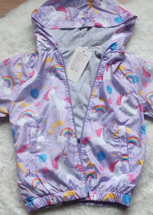 Kız Çocuk Yağmurluk(İçi Astarlıdır)-Mor Kız Çocuk Yağmurluk(İçi Astarlıdır)-Mor