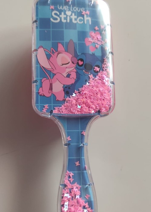 Kız Çocuk Stitch Tarak-Pembe